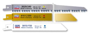 WILPU Säbelsägeblatt-Sortiment