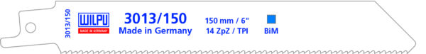 WILPU Bi-Metall Säbelsägeblatt